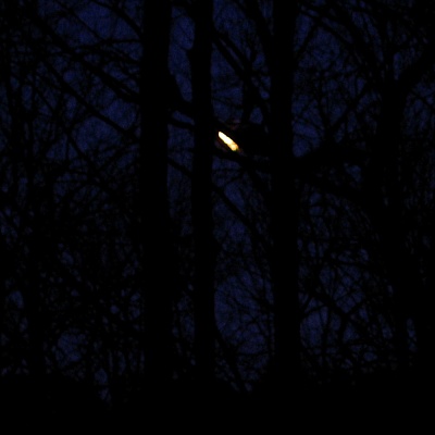 Lunar eclipse, near Wheeler, Wisconsin, March 3, 2007