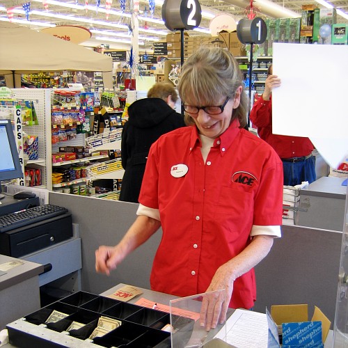 Ace Hardware, Madison, WI, April 18, 2007