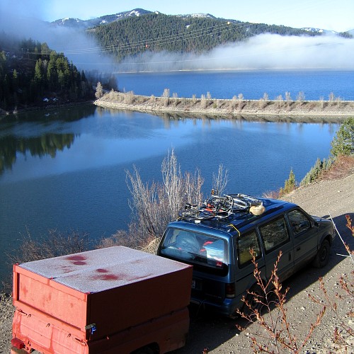 Palisades Reservoir, Caribou-Targhee National Forest, East of Irwin, Idaho, 4/24/2007
