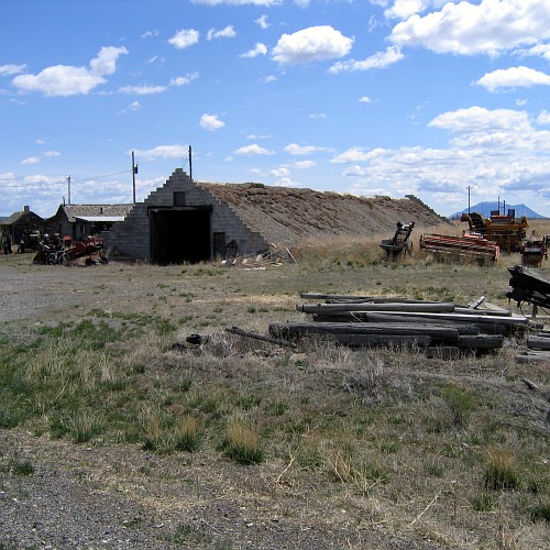 Potato Barn, East Central Idaho, 4/24/2007