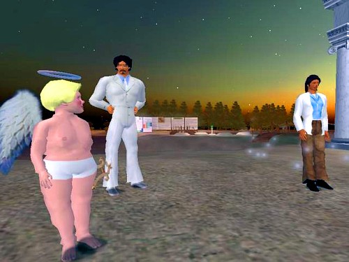 Iraq scene in Second Life