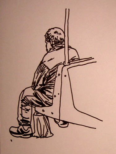 A drawing of every person in New York City