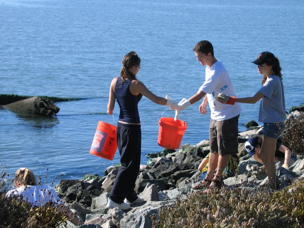Coastal Cleanup Day, Richmond, California