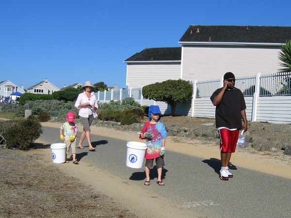 Coastal Cleanup Day, Richmond, California