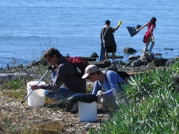 Coastal Cleanup Day, Richmond, California
